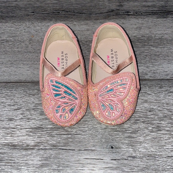 Sophia Webster Butterfly Ballet Flats - Picture 2 of 8